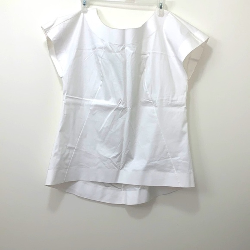 Lafayette 148 New York V Back Blouse